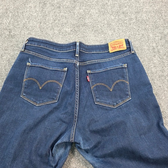 Levi's 815 Curvy Bootcut Jeans Women's Size 33 Dark Wash Denim Classic Style - Picture 10 of 10